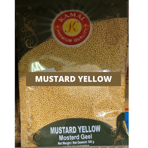 Kamal mustard seeds ( Yellow) 100g