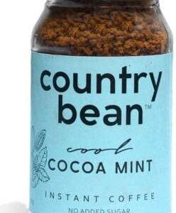 Country Bean Instant Coffee Powder | Cocoa Mint Flavoured Coffee 60 G
