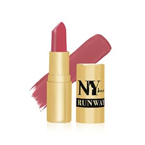 NY Bae Argan Oil Infused Matte Lipstick Runway Range Pink - Rehearsal Look 19 (4.5 g) - Highly Pigmented & Long Lasting - Cruelty Free