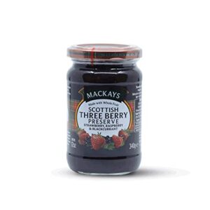 Mackays Scottish Three Berry Preserve | Raspberries