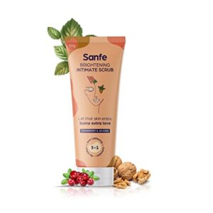 Sanfe Brightening Intimate Scrub for Women | for Smooth