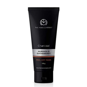 The Man Company Activated Charcoal Peel Off Mask | Remove Blackheads