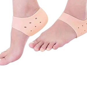 Purastep Silicone Gel Heel Pad Socks For Heel Swelling Pain Relief