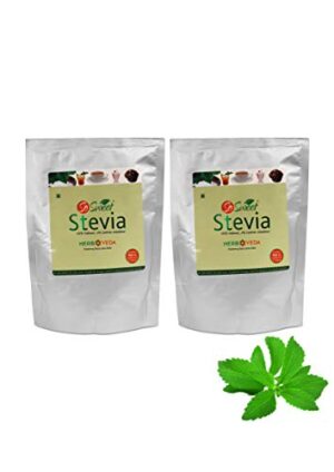 So Sweet Stevia Powder Sugar Free Natural Zero Calorie Sweetener For Diabetes (Pack of 2) (250gm Each)