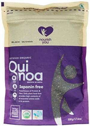 Nourish You Organic Black Quinoa