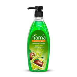 Fiama Shower Gel Lemongrass & Jojoba Body Wash With Skin Conditioners For Smooth Skin