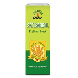 Dabur Sat Isabgol|Psyllium Husk| Effective Relief From Constipation - 200 Gm