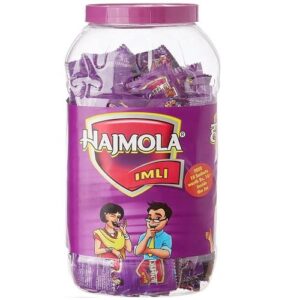 Dabur Hajmola Imli - Tasty Digestive Tablets - 160 Sachet Jar With Amla Hair Oil - 30ml