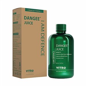 Vitro Dangee+ Juice | For after fever weakness | No added sugar | Juice with Papaya Leaf