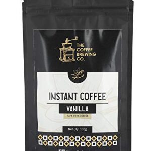 The Coffee Brewing Co. Instant Coffee - Vanilla Flavoured 100g