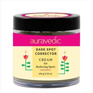 AURAVEDIC Dark Spot Pigmentation Removal Face Cream. Skin Whitening Cream With Almond Oil/Wheatgerm Oil/Avocado Oil/Turmeric For Women/Men