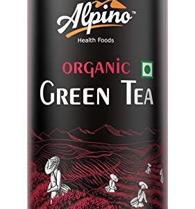 Alpino Certified Organic Detox Kahwa Green Tea 100 G | Rich in Anti-Oxidants | Indian Kahwa with Traditional Spices & Herbs