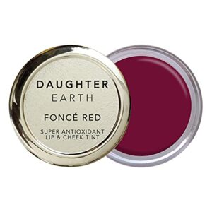 DAUGHTER EARTH Fonce Red- (Maroon) Super Antioxidant Lip & Cheek Tint