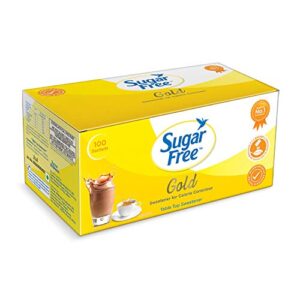 Sugar Free Sugarfree Gold Low Calorie Sweetner - 100 Sachet