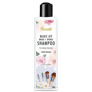 Harrods Professional Makeup Brush Cleaner Shampoo| Deep Clean Shampoo for Cleaning Make-up Brushes - Shampoo for any Brush