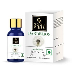 Good Vibes Dandelion Age Defying Face Serum