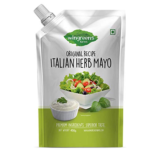 Wingreens Farms- Italian Herb Mayo (Pack of 1-450g)