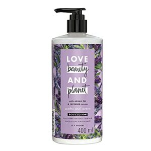 Love Beauty & Planet Natural Argan Oil & Lavender Soothing Body Lotion