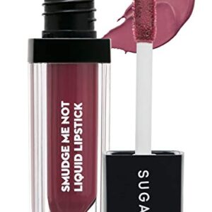 SUGAR Cosmetics - Smudge Me Not - Liquid Lipstick - 38 Dose Of Rose (Rosy Mauve) - 4.5 ml - Ultra Matte Liquid Lipstick