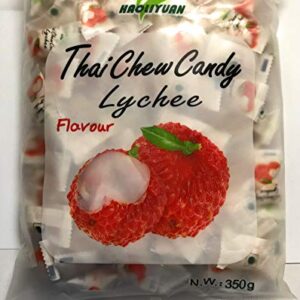 Haoliyuan Thai Chew Candy Lychee 350g (appx . 100pcs)