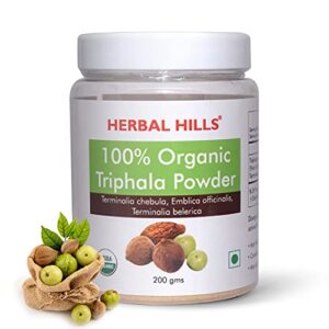 Herbal Hills Organic Triphala Powder 200 gms