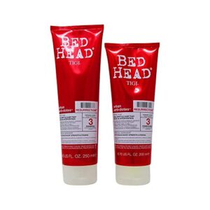 Tigi Bed Head Urban Anti Dotes Resurrection Shampoo 8.45 Oz. & Conditioner 6.76 Oz. Duo for Weak Brittle Hair