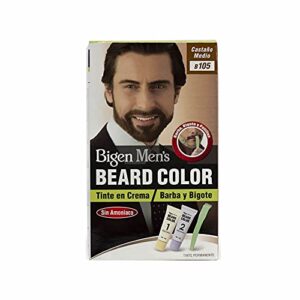 Bigen Bigen Men's Beard Color Medium Brown 20gm+20gm -105