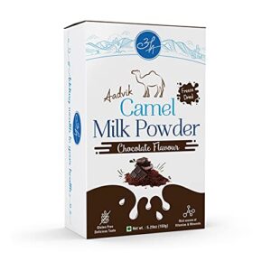Aadvik Camel Milk Powder I Freeze Dried | Chocolate Flavor | Pack of 30g x 5 Sachets (150 GMS)