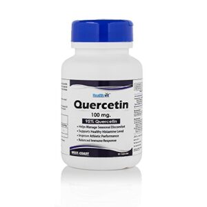 Healthvit Quercetin 100mg Natural Bioflavonoid 60 Capsules