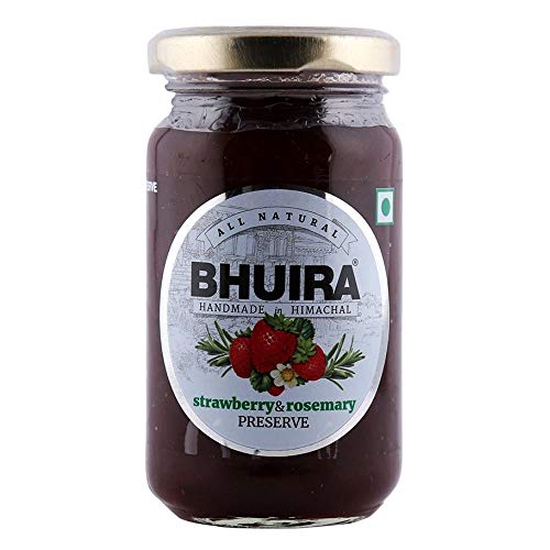 Bhuira Strawberry & Rosemary Preserve 240 Grams | All Natural