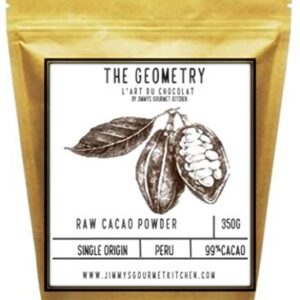 Jimmy's Gourmet Kitchen Cacao Powder 99% 350g Single Origin Peru Raw UnProcessed Non-Alkaline