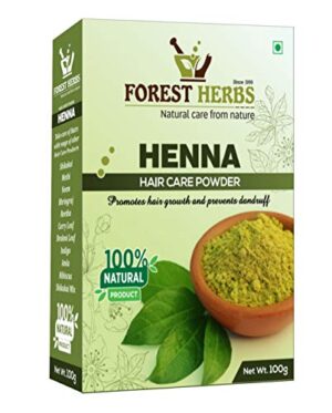 The Forest Herbs Henna Indigo Powder Natural Conditioning & Anti-Dandruff Hair Colour Solution