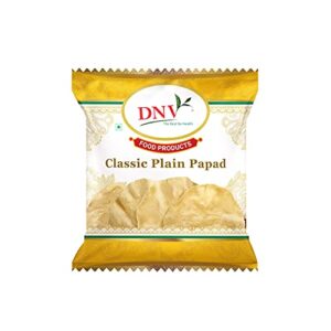 DNV Moong Udad Classic Plain Papad 500gm