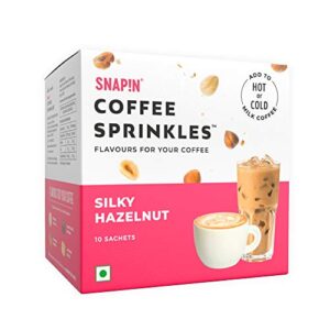 Snapin Coffee Sprinkles Silky Hazelnut - Flavours for Your Coffee Pouch
