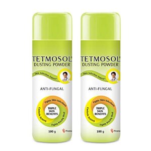 Tetmosol Anti-fungal Dusting Powder - for daily use - fights skin infections