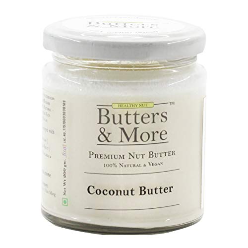 Butters & More Vegan Natural Coconut Butter (200G) Single Ingredient