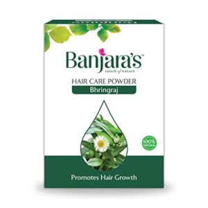 Banjara's Bhringraj powder for hair growth | 100% Natural |Hair Growth Rejuvenator - 100 Grams