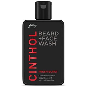 Cinthol 2-in-1 Beard Wash + Face Wash - FRESH BURST