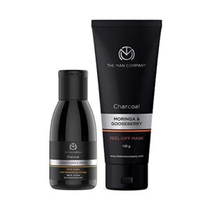 The Man Company Charcoal Deep Cleanse Duo Charcoal Peel Off mask