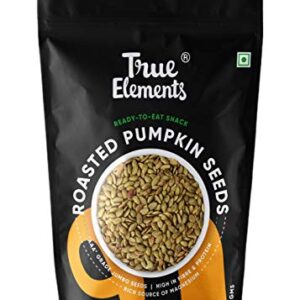 True Elements Pumpkin Seeds 500g - Protein Rich Superfood | Roasted Pumpkin Seeds for Eating | Healthy Snacks