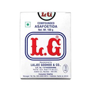LG LALJEE GODHOO & CO. Compounded Asafoetida Lumps (100 g)- Pack of 2