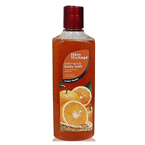 Skin Cottage Body Bath + Scrub Orange Peach Essence 400ML