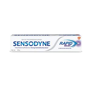 Sensodyne Toothpaste: Rapid Sensitivity Relief Toothpaste