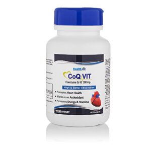 Healthvit High Absorption Co-Qvit Coenzyme Q10 - 200mg 60 Capsules