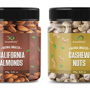Buy Hey Nutty's California Almonds 250g, Premium Badam