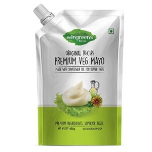 Wingreens Farms- Premium Veg Mayo (Pack of 1-450g)