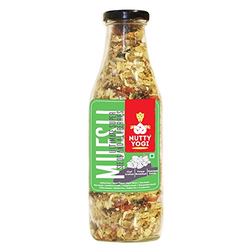 Nutty Yogi Ultimate Super Seeds & All Berries Muesli 300 gm I 40% Nuts & Seeds I No Added Sugar I Made with Dates