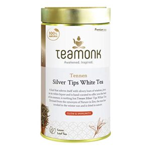 Teamonk Nilgiri Silver Needle White Tea for Glow and Immunity