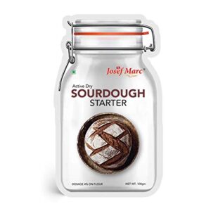 JOSEF MARC Active Dry Sourdough Starter 100g Packet - Gently Dried Sourdough