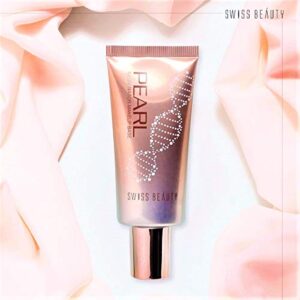 SWISS BEAUTY B W All Black Pearl Illuminator Liquid Makeup Base (Golden Pink)